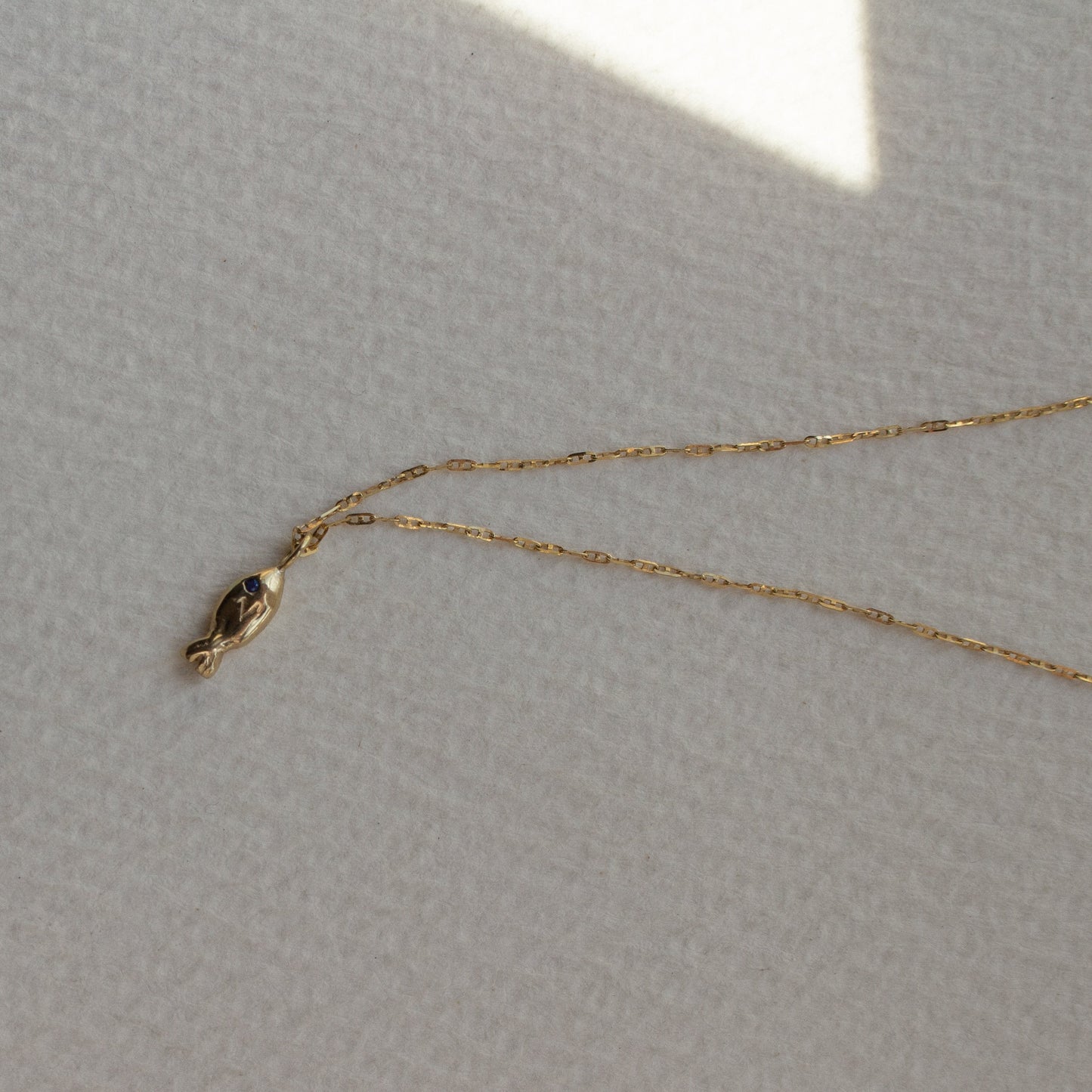 18K Little Fish Necklace