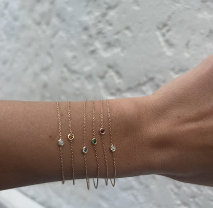 Pulsera de piedra natal