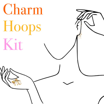Charm Hoops Kit