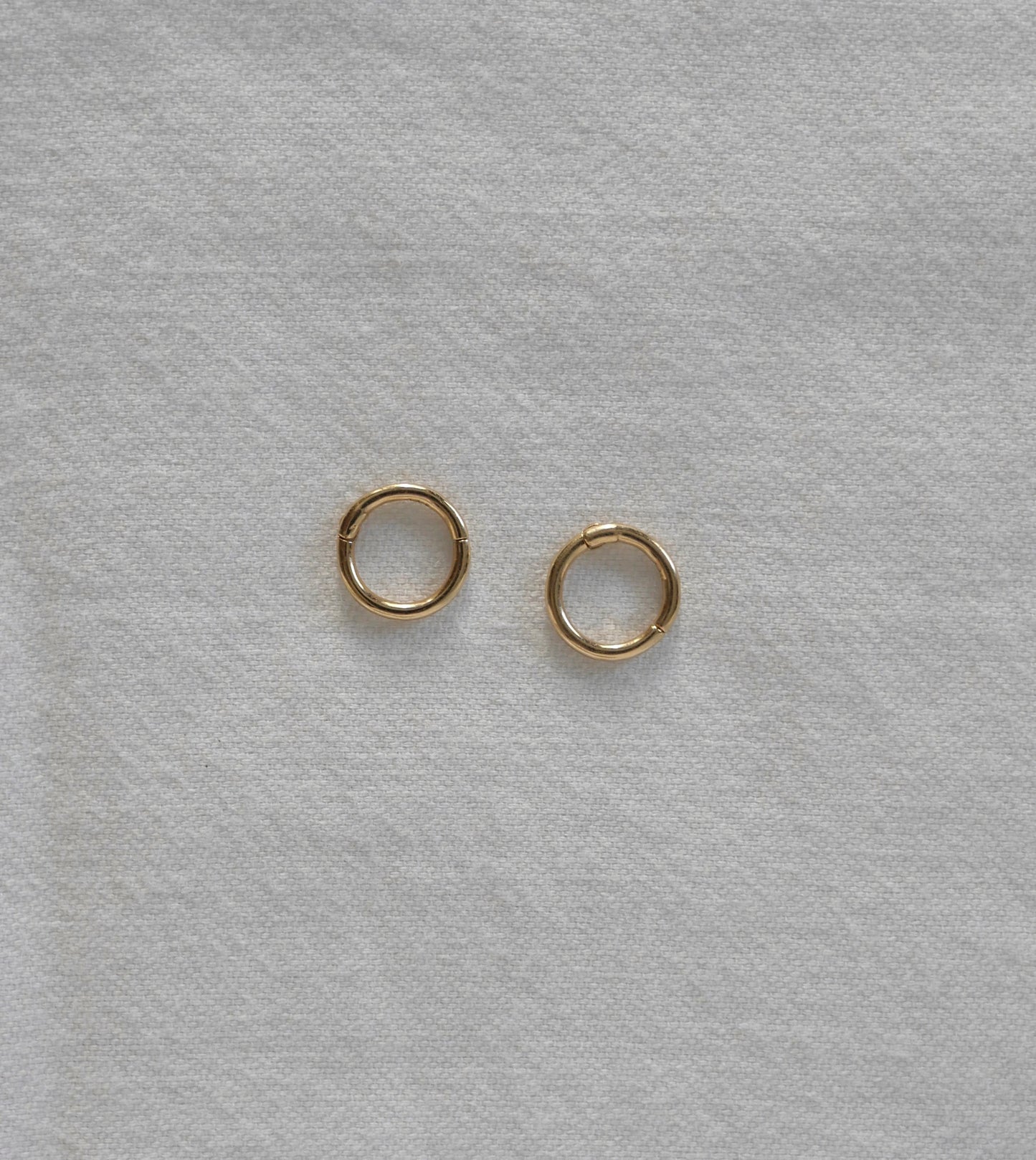 10mm 14K Sleeper Hoops